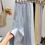 YAN@YAN Seluar Pastel dengan Reben Lace  | Lembut & Bergaya-P002