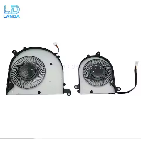 CPU GPU Cooling Fan For MSI Prestige 15 A10SC A12UD MS-16S1 MS16S3 P15 Laptop