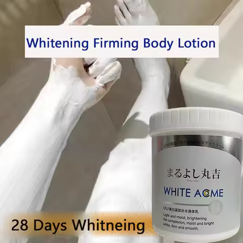 500ml Japanese Whitening Firming Moisturizing Body Lotion Hydrating Brightens Tender Chicken Skin Cr