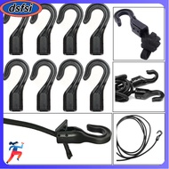 DSFSI 5/10 Pcs 4322mm Boat Kayak Accessories Outdoor Tool Elastic Ropes Buckles Camping Tent Hook Straps Hooks Snap Buckles