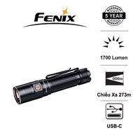 FENIX E28R V2.0 flashlight, compact, 1700 lumens, 273m range, 18650 3400mAh rechargeable battery, ma