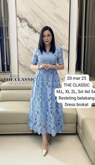 PREMIUM DRESS BROKAT BANGKOK THE CLASSIC KOREA DESIGN