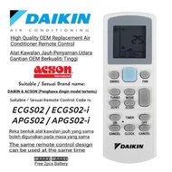 Daikin Acson Air Con Air Conditioner Replacement Remote Control APGS02 I ECGS02i