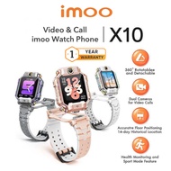 imoo X10 Kids Smart Watch Phone 4G Dual Camera 5MP+8MP GPS Video Call IPX8 Waterproof Sports Watch