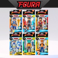 FGURA BoBoiBoy SOPAN Gentar FrostFire Beliung Standard & Adu Du