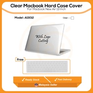 🔥🔥FREE KEYBOARD PROTECTOR🔥🔥Crystal Clear Macbook Hard Case For Macbook Air/New M1 M2 Air 13 Inch A19