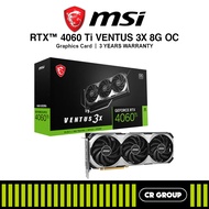 MSI GeForce RTX 4060 Ti VENTUS 3X 8G OC Graphics Cards (3Yrs MSI Warranty)