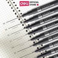 Deli Multi-Nib Line Drawing Technical Pen Drawing Pen Professional Waterproof Drawing Pen Fine Art D