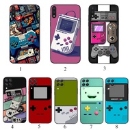 Redmi 9 t 6A 7A 8A 9A 9C NFC Note 9T K70 e K70 Pro W6 cartoon PSP Game machine Soft black phone case