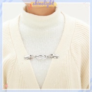 [Shinelight] 3 Pcs Sweater Clips Cinch Clips Vintage Dress Clip Back Cinch Shawl Cardigan Collar Cli