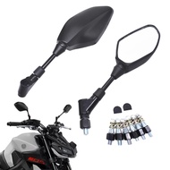 sell well gc132003 - / E9 Certification For YAMAHA MT01 MT03 MT-07 MT-09/Tracer 900 700 Tenere FJ09 MT10 Motorcycle Accessories Side Rearview Mirrors