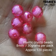 30 GRAMS PLASTIC CRYSTAL BALLS