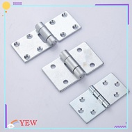 YEW Door Hinge, Interior No Slotted Flat Open, Creative Connector Soft Close Folded Close Hinges Furniture Hardware Fittings