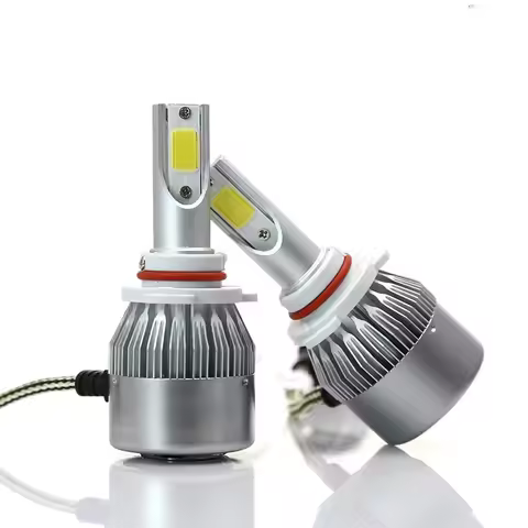 Car Headlights H7 H15 9004 H11 H1 H4 9003 Led Hulb Fog Lights 72W For VW Polo Golf 4 5 Passat B6 B5 