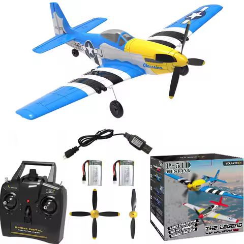 VolantexRC Plane, 2.4G 4-Channel Remote Control, With Xpilot Stability System, Aerobatic Flight (761