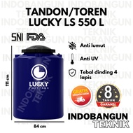 Toren Tangki Tandon Air Lucky Polytank Standard 500 550 Liter LS 55