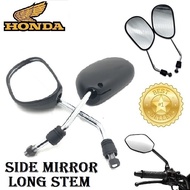 HONDA Supra Gtr 150 | Clear Side Mirror Motorcycle Stock Type Big Mirror 1 Pair Accessories | COD
