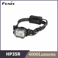 Fenix HP35R Multiple Sources Search&Rescue Headlamp 4000Lumens Type-C Rechargeable Include 2*5000mAh