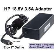 HP 18.5V 3.5A 7.4 * 5.0 mm Compaq 6135 6515 6320 6715b CQ43 CQ40 CQ45 Adapter Charger