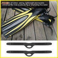 PINGD Flippers Fin Strap, Adjustable Elastic Swimming Fin Strap, Replacement Durable Rubber Fin Flip