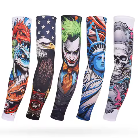 UV Protection Arm Sleeves, Mangas Para Brazo, Breathable Sun Protection Tattoo Sleeves Arm Warmers O