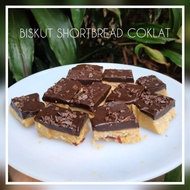 Biskut Shortbread Coklat / Biskut Raya 2022 / Biskut Marble