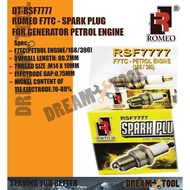 *PLUG MESIN RUMPUT* ROMEO F7TC Spark Plug For Petrol Engine (168 / 390)DT-RSF7777-1/3/5
