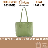 Shoulder Bag for Women -Green Leather Bag for Women - Tote bag for Women - CR015-GRN