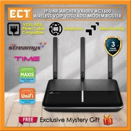 TP-Link Archer VR600V AC1600 Wireless Dual Band Gigabit VoIP VDSL/ ADSL Modem Router