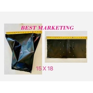 15x18 PolyBag/Plastik Semaian Hitam(10 pcs)