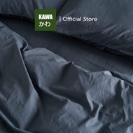 Kawa ชุดเครื่องนอน ผ้าปูที่นอน ผ้าห่มนวม รุ่น CHIC สีพื้น CHIC02 สัมผัสนุ่มสบายสไตล์มินิมอล