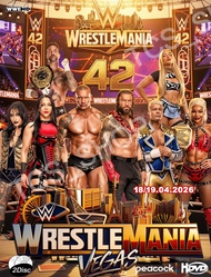 DVD WWE WrestleMania 42 full show night 2 (2Disc)