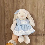 Jc Bonnie Rabbit 31cm Rabbit Clothes Cute Strawberry Skirt Plush Doll Baby Clothes Replacement Doll 