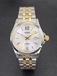ORIENT Japan นาฬิกาข้อมือผู้ชาย  รุ่น SUND6002W0   Swimmer Quartz  สแตนเลส 2กษัตริย์     * *รับประกั