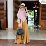 Gamis set maira two tone by ADEN new color