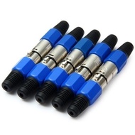 High Performance 3Pin XLR Female + Male Sockets AV Connectors Set for DIY  -  10PCS