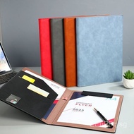 Leather Document Folder Multifunctional Business Manager Folder Signing Book Document Folder Archive