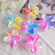 1pc/Hawaiian Colorful flower hair accessories Clip Beach Hairpin Barrettes beach hair Accessories