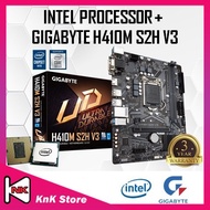 GIGABYTE H410M S2H V3 H410 LGA1200 MOTHERBOARD + Intel 10TH GEN PENTIIUM / CORE I3 / I5 / I7 / I9 / 