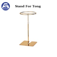 Aesthetic Food Clip Stand, Gold Fried Clip/Stand for Tong