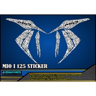 Mio i 125 Sticker Bandana Design