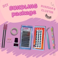PALASHES RUSSIAN DD-CURL Eyelash Extension Bundling Package + Eyelash Curler