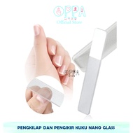 [FREE BOX] NANO GLASS NAIL POLISH AND FILE | BEAUTIFUL NANO GLASS NAIL FILE NAIL BUFFER/ BEAUTIFUL N