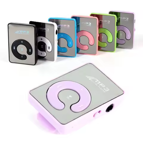 C Key Portable HiFi Mini Clip USB MP3 Player Walkman Music Support Micro TF Card Expandable Up To 16