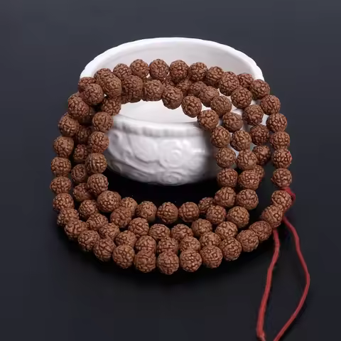 King Kong Bodhi Rudraksha Beadshand String Life Nepal Seed Finished