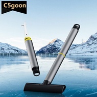 C5GOON Multi-Function Alloy Snow Scraper Car Glass Snow Removal and Water Repelling Tool Tire Stone 