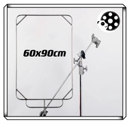 Floppy Black Block cloth 60x180cm