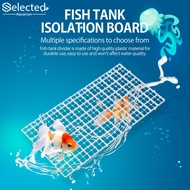 Aquarium Grid Divider White Grid Filter Segregation Board Fish Tank Isolation Board Bottom Divider