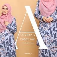 Dsofea | Baju Kurung Ironless (Edisi Raya 2022) | Asyiraa 21 (XS-L)