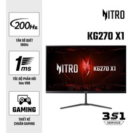 Acer KG270 X1 Gaming Monitor | 27 inch, Full HD, IPS, 200Hz, 1ms, HDR10 - Genuine 36 Months